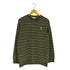 アミアレクサンドルマテュッシ AMI ALEXANDRE MATTIUSSI マルチボーダー クルーネックカットソー メンズ import:L